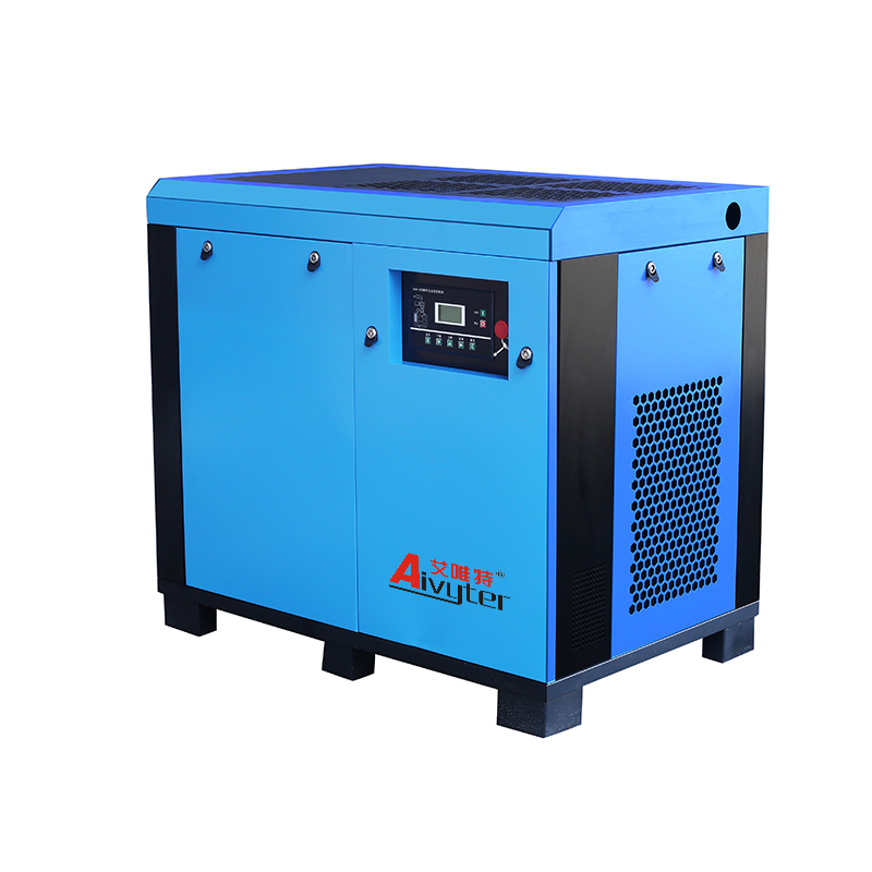 40hp 30kW 440V 3 ফেজ স্লিয়েন্ট এয়ার কুলিং রোটারি স্ক্রু এয়ার সংক্ষেপক মেশিনের দাম