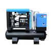15kW 20hp Viwanda Screw hewa compressor na dryer na tank ya hewa